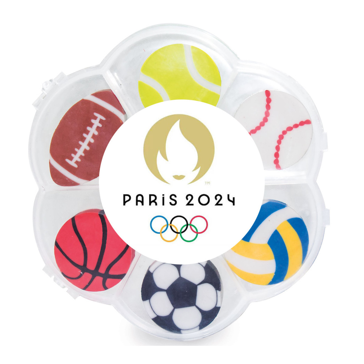 Ensemble de gommes de sport