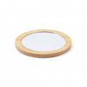 Miroir en bois avec adhésif pour communion