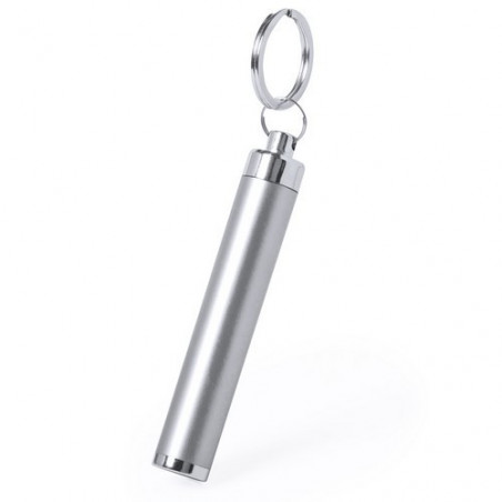 Lampe de poche fine personnalisée avec autocollant transparent et coffret cadeau