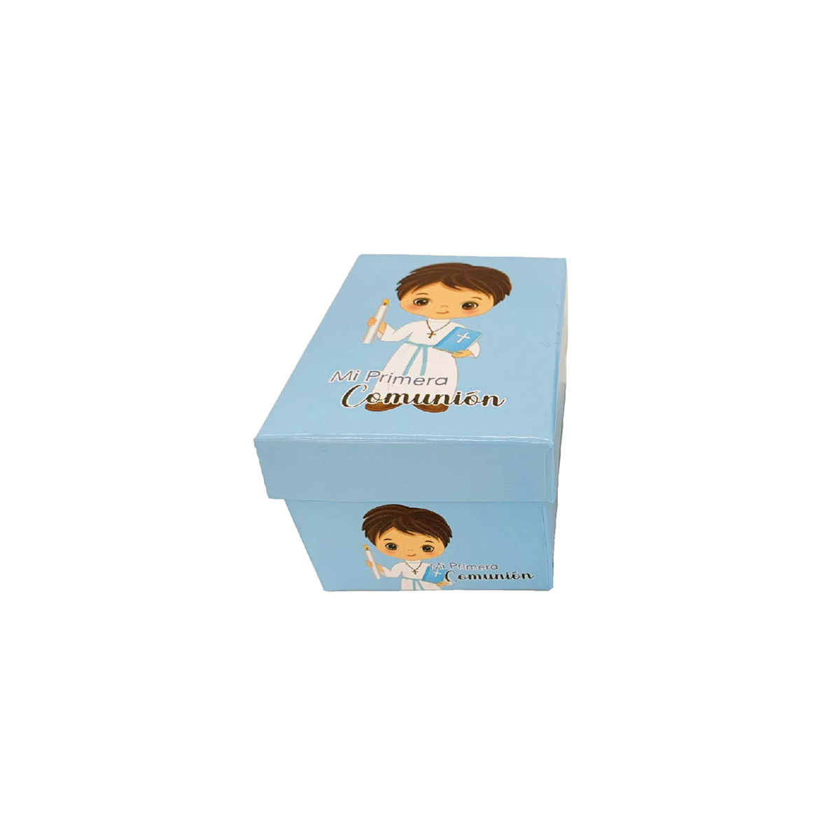 Boîte en carton communion enfant