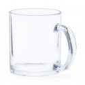 Gobelet en verre avec anse avec adhésif pour communion