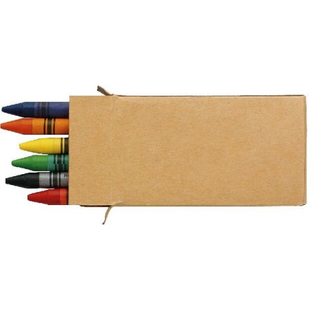 Boîte colorée avec autocollant personnalisé pour événement