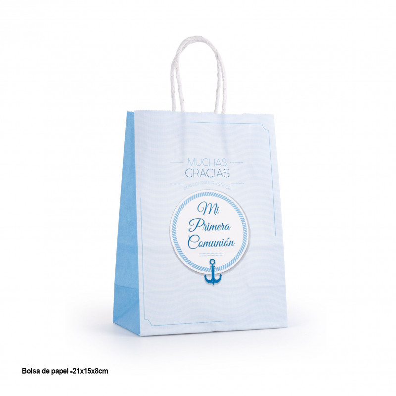 Sac en papier pour cadeaux de communion