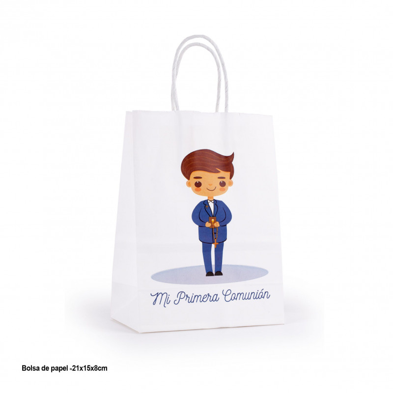 Sac cadeau communion garçon