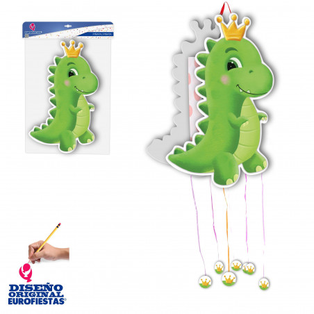 Pinata en forme de dinosaure
