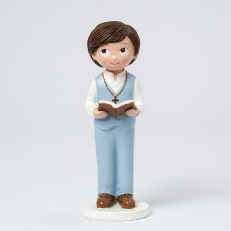 Figurine de gâteau communion garçon