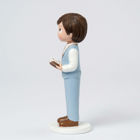 Figurine de gâteau communion garçon