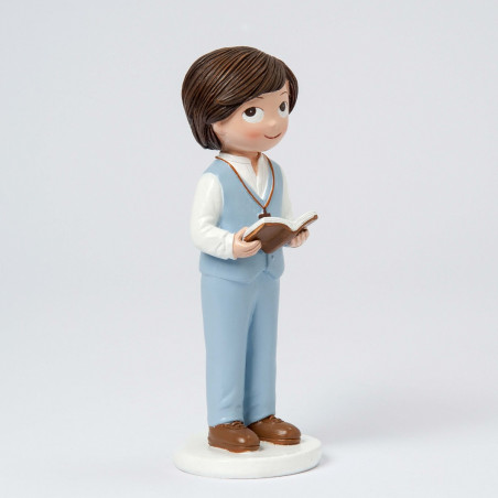 Figurine de gâteau communion garçon