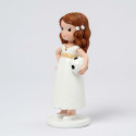 Figure gâteau communion footballeuse
