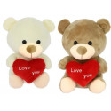 Mug personnalisé avec photo et texte avec ours en peluche pour cadeau de Saint Valentin