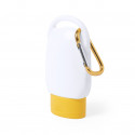 Crème solaire de poche avec un autocollant de présentation de communion personnalisé