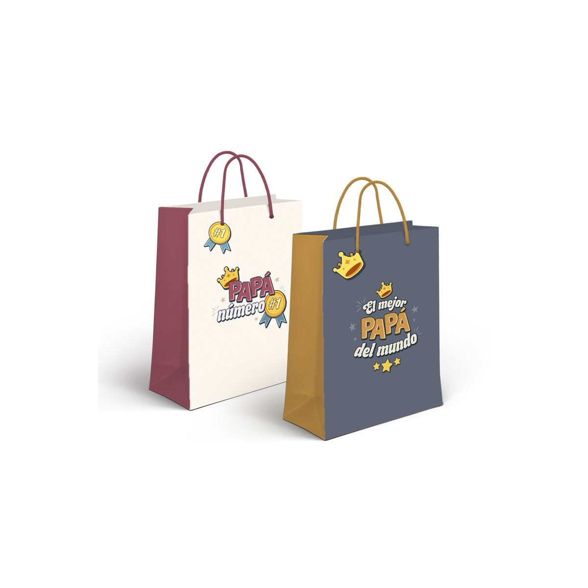 Jolies sacs en papier pour la fête des pères