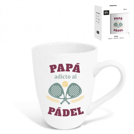 Tasse pour les pères qui jouent au padel
