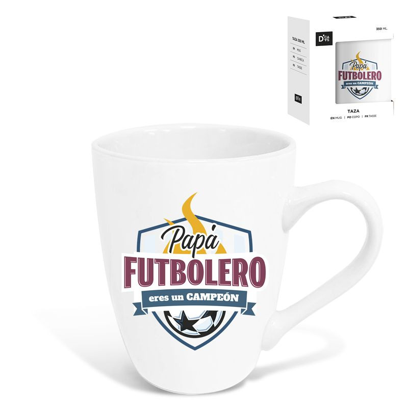 Tasse pour les papas fans de football