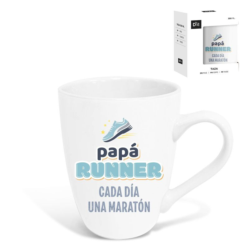 Mug pour la fête des pères runner