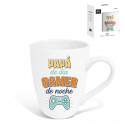 Tasse pour la fête des pères avec phrase gamer