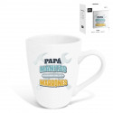 Tasse pour papa avec phrase de bricoleur