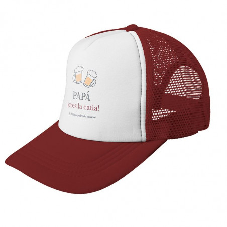 Casquette pour la fête des pères avec phrase spéciale