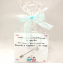 Pack de 40 pins de mariée avec carte personnalisable