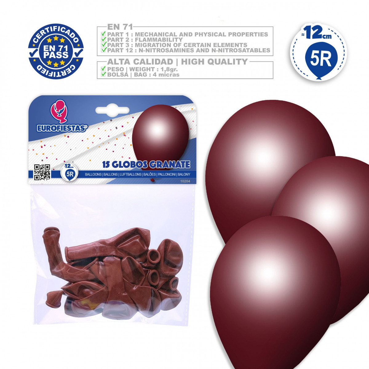 Ballons 5r 15 marron