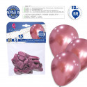 Ballons 5r 15 chrome rose
