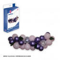 Arche de ballons bio lilas