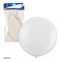 Ballon géant en latex blanc