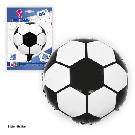 Ballon aluminium ballon de football 45cm