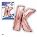 Ballon feuille d'or rose 40cm k