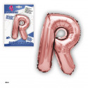 Ballon feuille d'or rose 40cm r