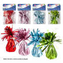 Poids pour ballons à hélium rose, bleu, vert et rouge mat 4ms