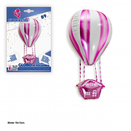 Ballon aluminium 90cm ballon chaud rose