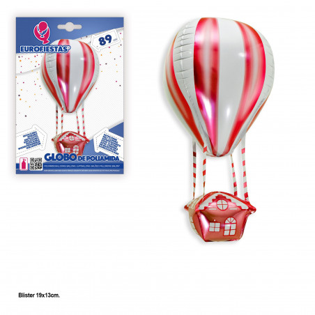 Ballon aluminium 90cm ballon chaud rouge