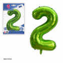 Ballon en foil 1m vert n° 2