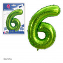 Ballon en foil 1m vert n° 6