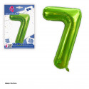 Ballon foil 1m vert n° 7