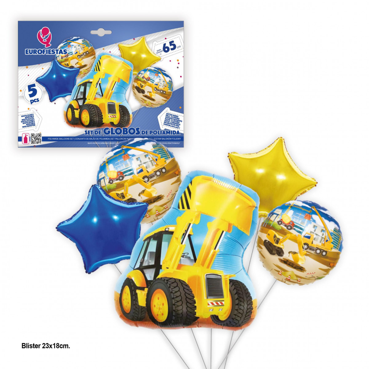 Ensemble de niveleurs de ballons en aluminium