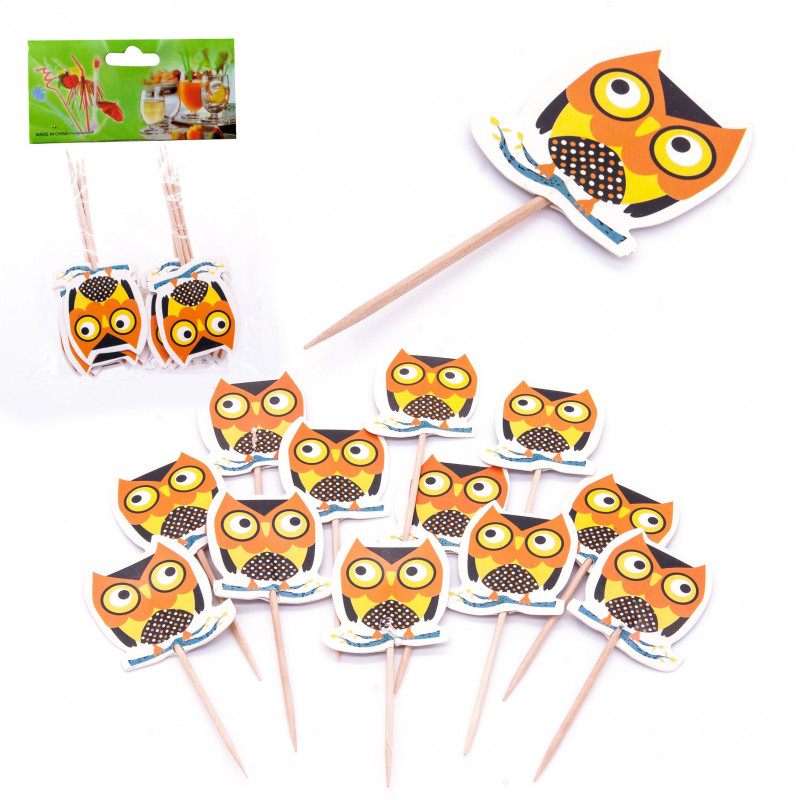 Bâtonnets de fruits hibou