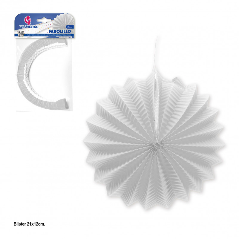 Lanterne lisse blanche