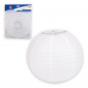 Lanterne ronde 30cm blanche