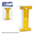 Lettre LED 16cm or i