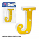 Lettre LED 16cm or j