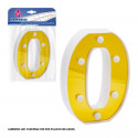 Lettre LED 16cm or o