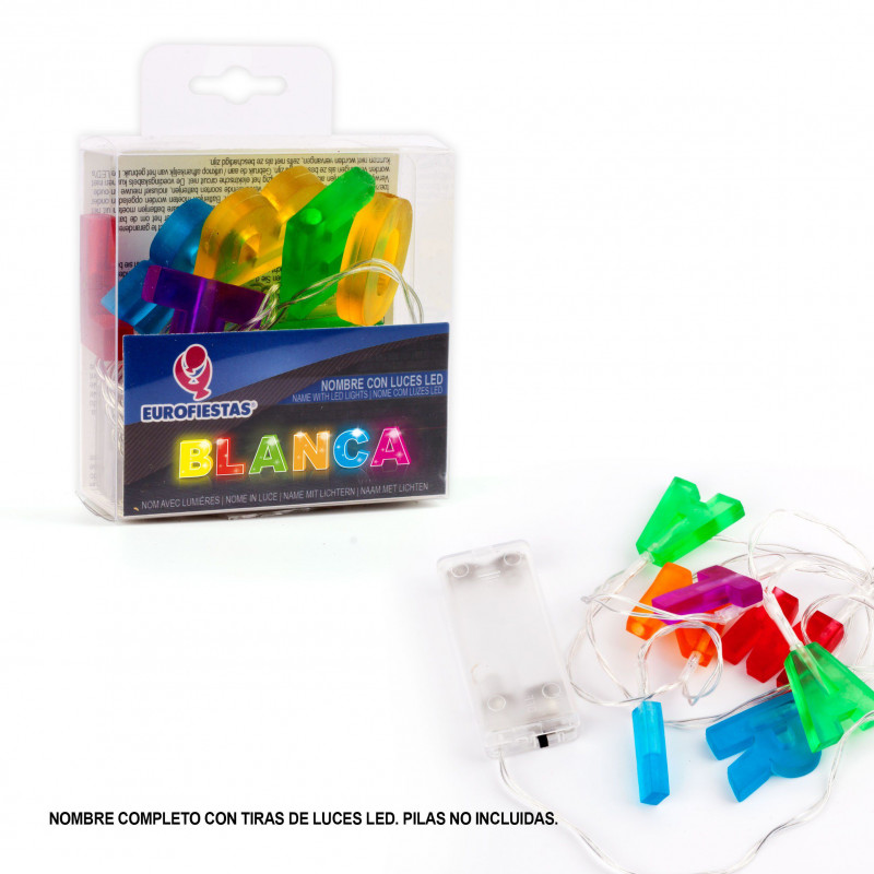Nom LED blanche