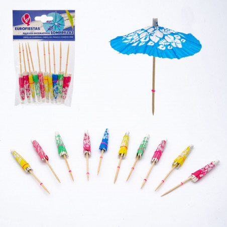 Bâtons de parasol décoratifs