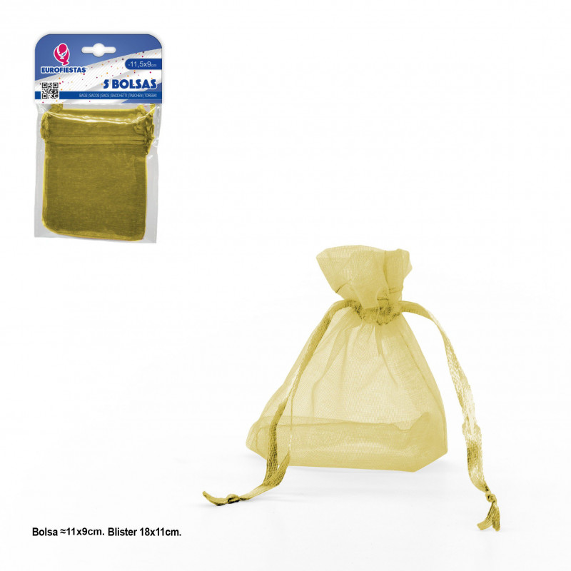 Sachet polyester 5 115x90mm or