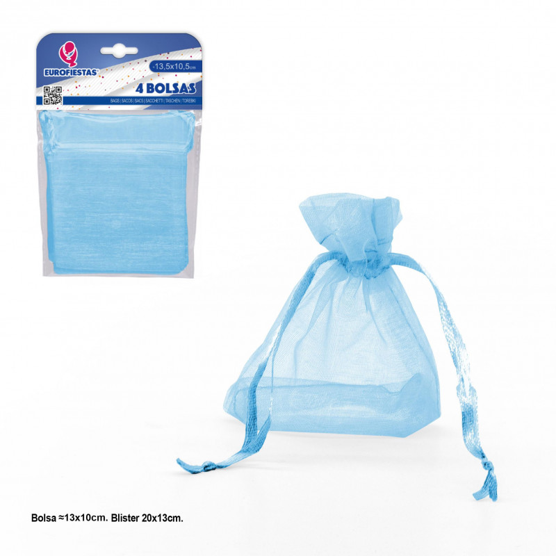Sac en polyester 4 135x105mm ciel