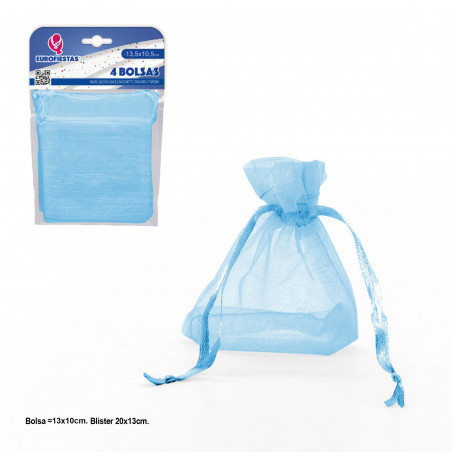 Sac en polyester 4 135x105mm ciel