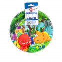 Assiette 18cm collection fête dinosaure