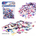 Confetti en blister 30g arc-en-ciel
